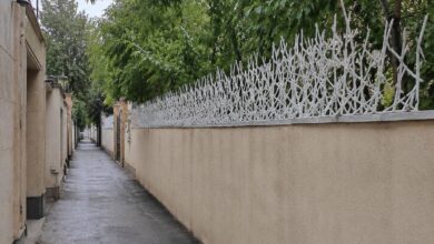 حفاظ دیوار در گرگان مدل شاخ گوزنی برای امنیت پیرامونی