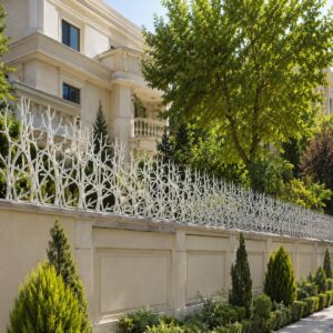 حفاظ دیوار در استان گلستان مدل شاخ گوزنی برای امنیت پیرامونی