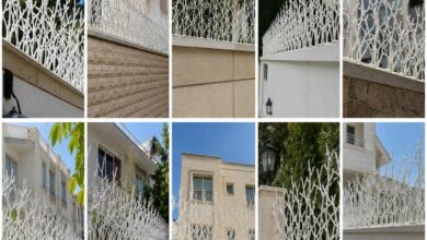 حفاظ دیوار در اراک مدل شاخ گوزنی با ابعاد سفارشی برای امنیت