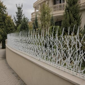 حفاظ دیوار در استان قم مدل شاخ گوزنی برای امنیت پیرامونی