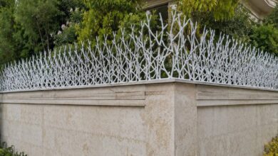 حفاظ دیوار ایرانی در نمونه کار نصب شده روی دیوار