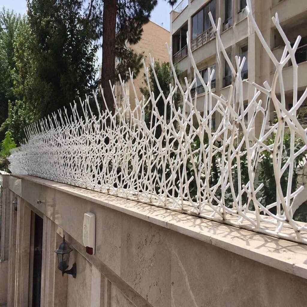 حفاظ شاخ گوزنی با جوش های منظم در محل اتصال شاخه ها