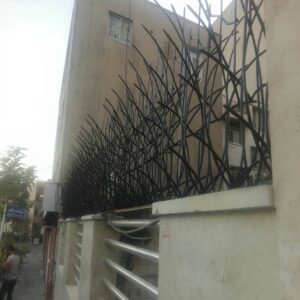 حفاظ نیزار با قطعات فلزی منظم آماده نصب