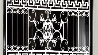 حفاظ پنجره طبقه همکف با پروفیل آهنی اقتصادی
